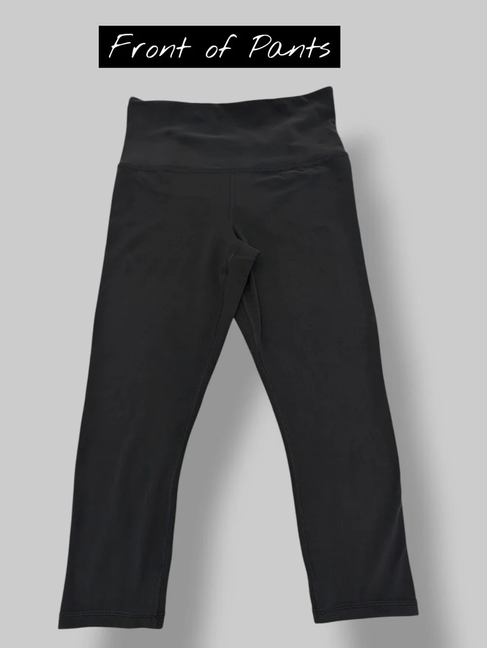 Athleta Elation Size Small Women's Ultra High Rise Black Capri Back Pocket - Picture 8 of 14